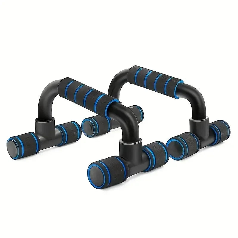 Save Your Wrists, Build Your Chest: Ergonomic I-Shaped Push-Up Support Bars for Home Gains