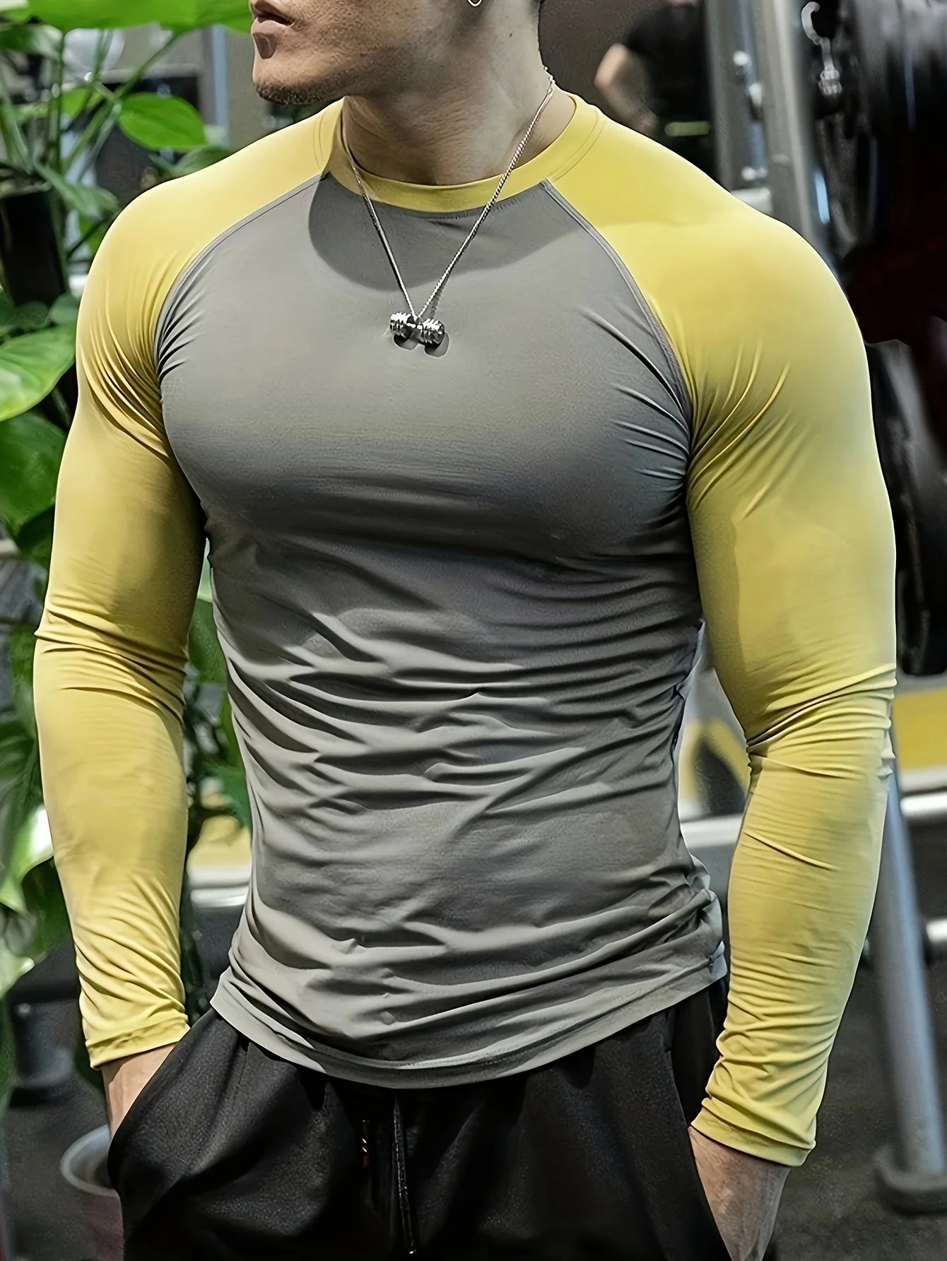 Men's Ultra-Elastic Quick-Dry Compression Top for Intense Training