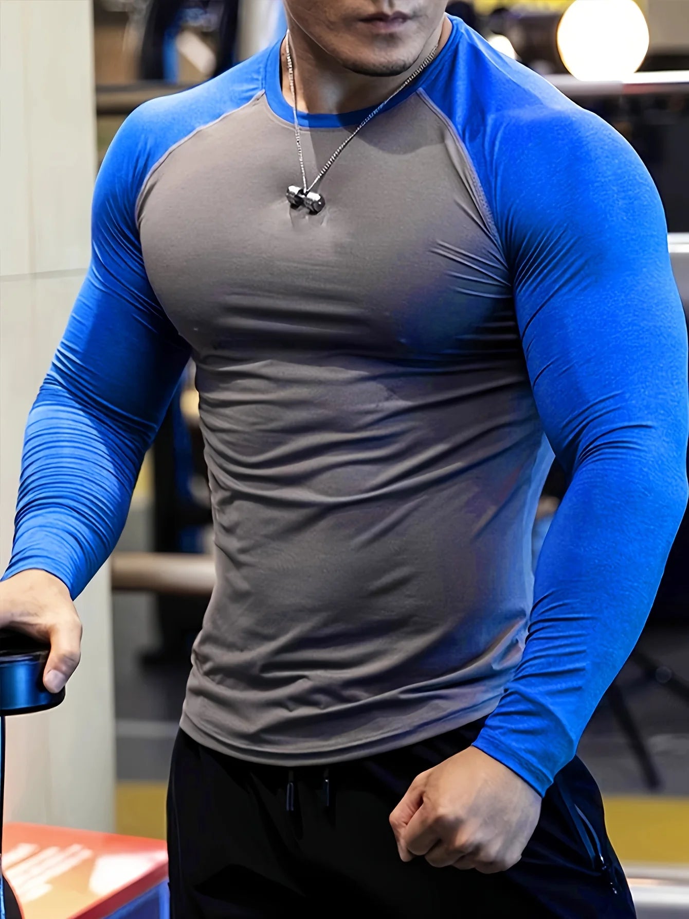 Men's Ultra-Elastic Quick-Dry Compression Top for Intense Training