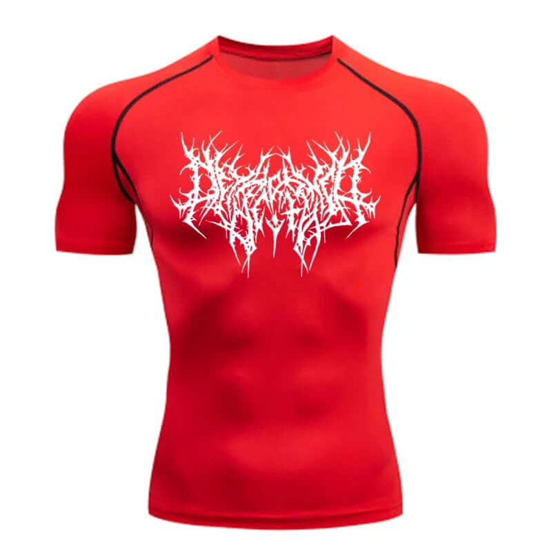 Compression Fitness Tops Tee Quick Dry Tight Training Gym Sport Shirts Jersey