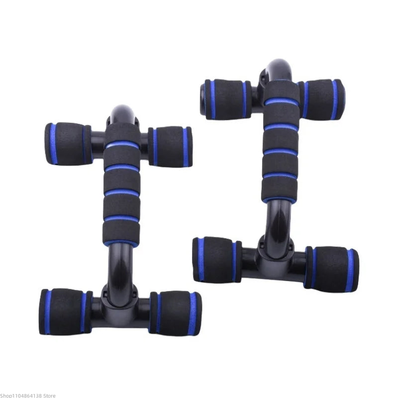 Save Your Wrists, Build Your Chest: Ergonomic I-Shaped Push-Up Support Bars for Home Gains