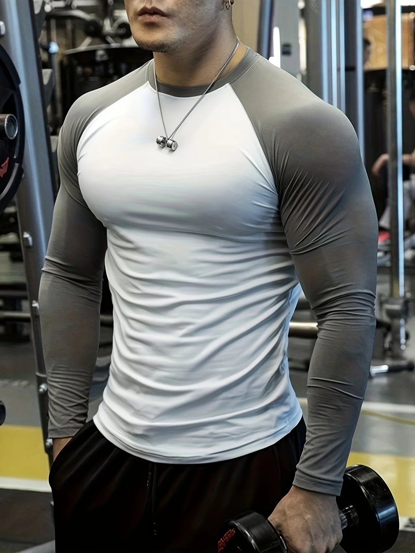 Men's Ultra-Elastic Quick-Dry Compression Top for Intense Training