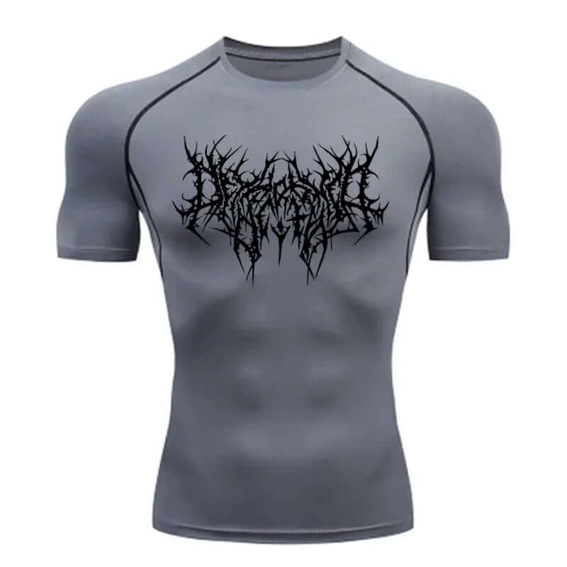 Compression Fitness Tops Tee Quick Dry Tight Training Gym Sport Shirts Jersey