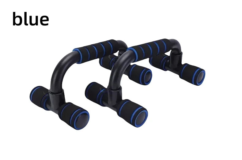 حافظ على معصميك، وابنِ عضلات صدرك: قضبان دعم مريحة على شكل حرف I لتمارين الضغط المنزلية 