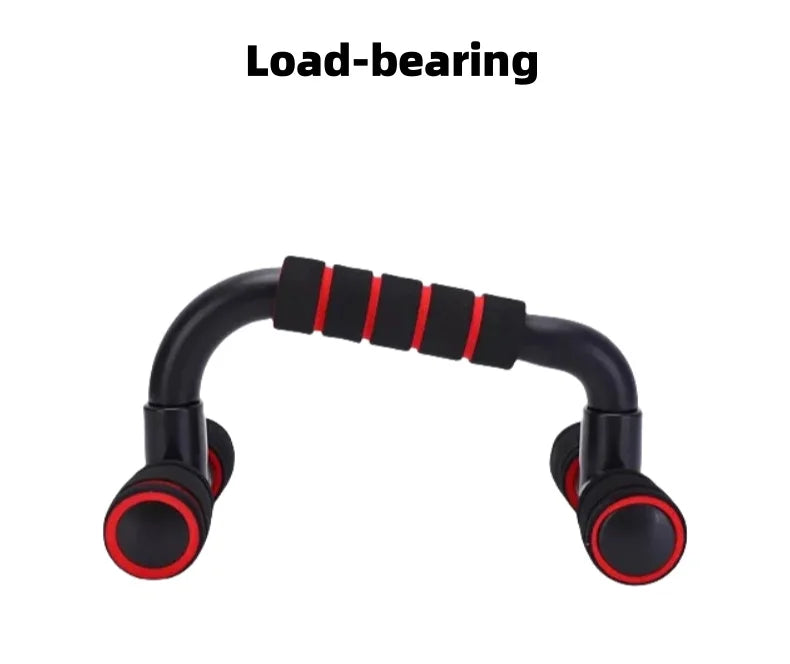 حافظ على معصميك، وابنِ عضلات صدرك: قضبان دعم مريحة على شكل حرف I لتمارين الضغط المنزلية 