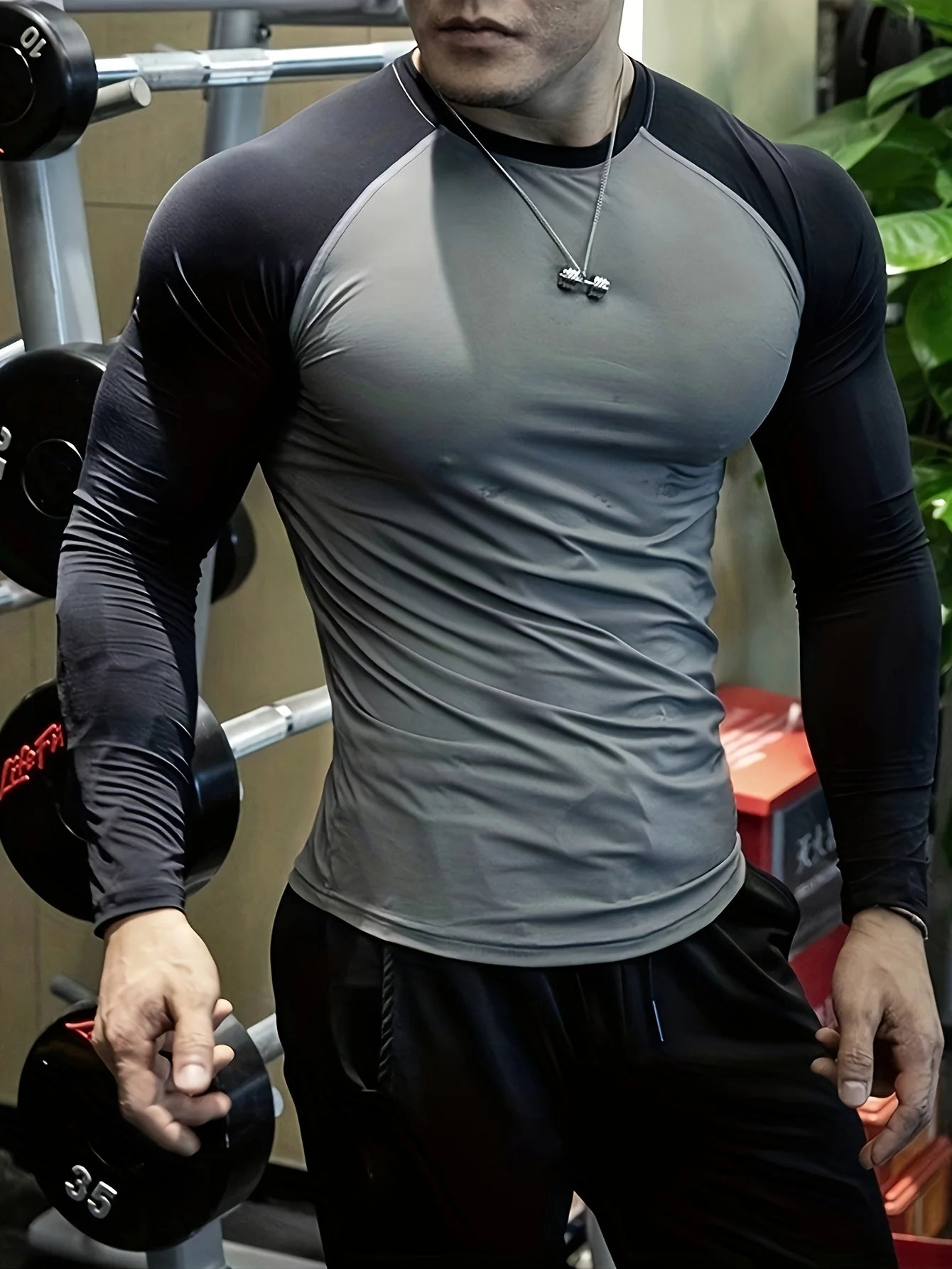 Men's Ultra-Elastic Quick-Dry Compression Top for Intense Training