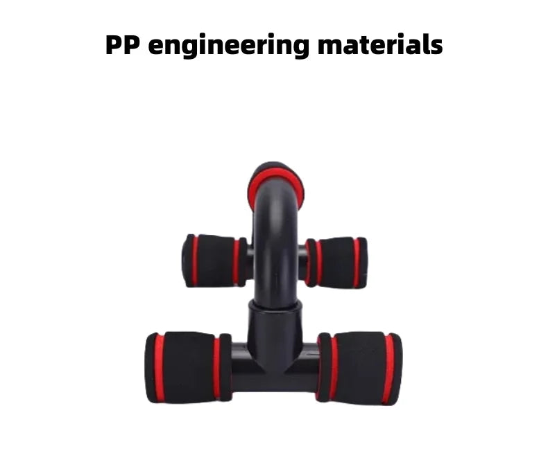 حافظ على معصميك، وابنِ عضلات صدرك: قضبان دعم مريحة على شكل حرف I لتمارين الضغط المنزلية 