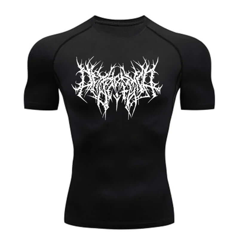 Compression Fitness Tops Tee Quick Dry Tight Training Gym Sport Shirts Jersey