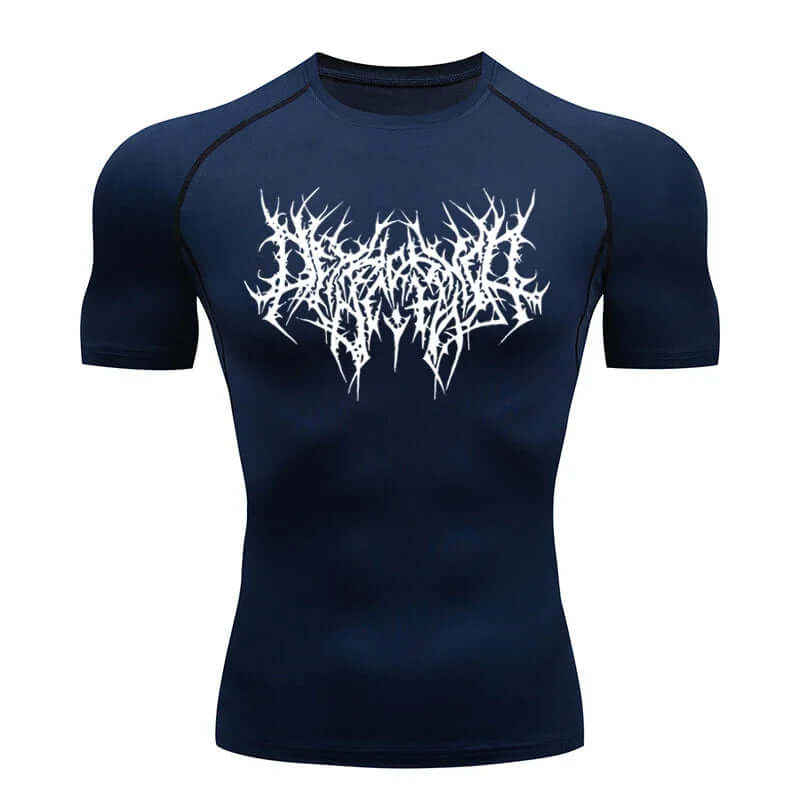 Compression Fitness Tops Tee Quick Dry Tight Training Gym Sport Shirts Jersey