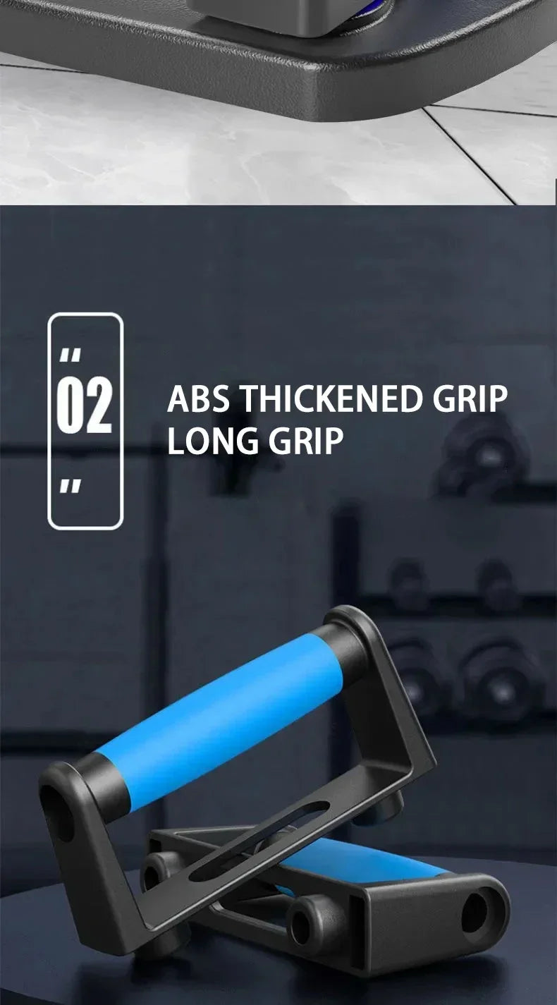 جهاز رياضي منزلي 9 في 1: لوح تمارين الضغط قابل للطي مع أحزمة مقاومة لتمارين الجزء العلوي من الجسم بالكامل 